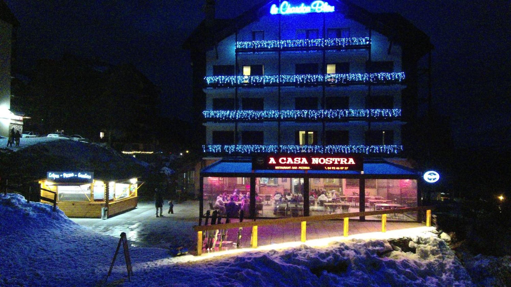 Le Chardon Bleu Hotel Risoul Buitenkant foto